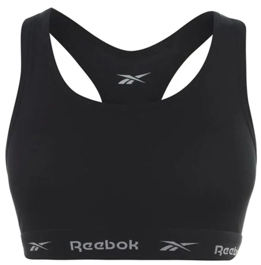 Reebok Womens Sports Crop Top NELLY 2P - black