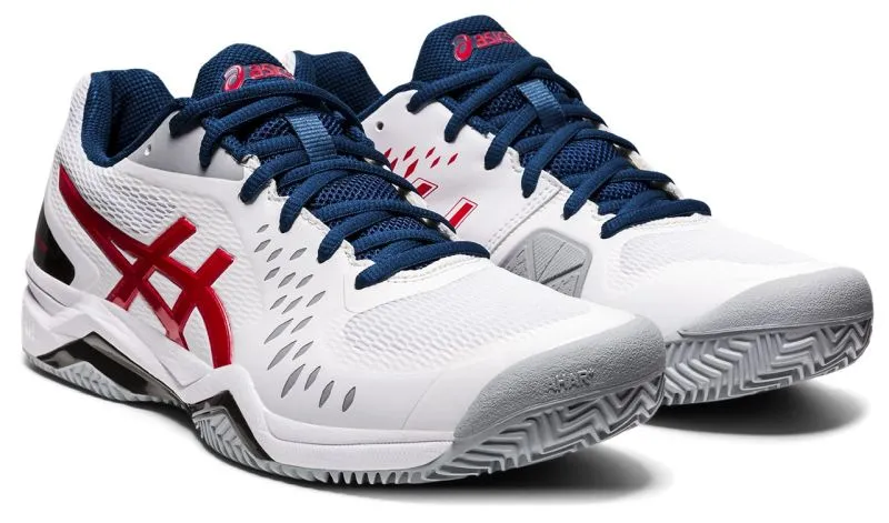 Asics Gel-Challenger 12 Clay - white/classics red