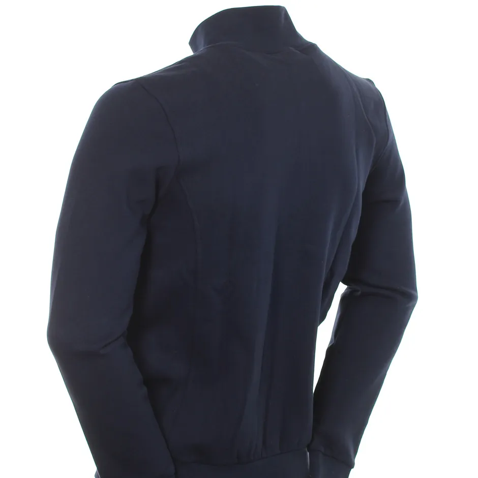 Lacoste Sweatshirt Zippé Lacoste SPORT En Molleton De Coton Mélangé - navy