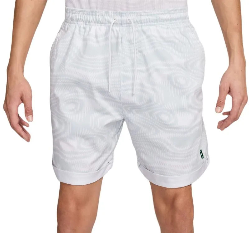 Nike Court Heritage 6" Dri-Fit Tennis Shorts - white Nike Court Heritage 6" Dri-Fit Tennis Shorts - white