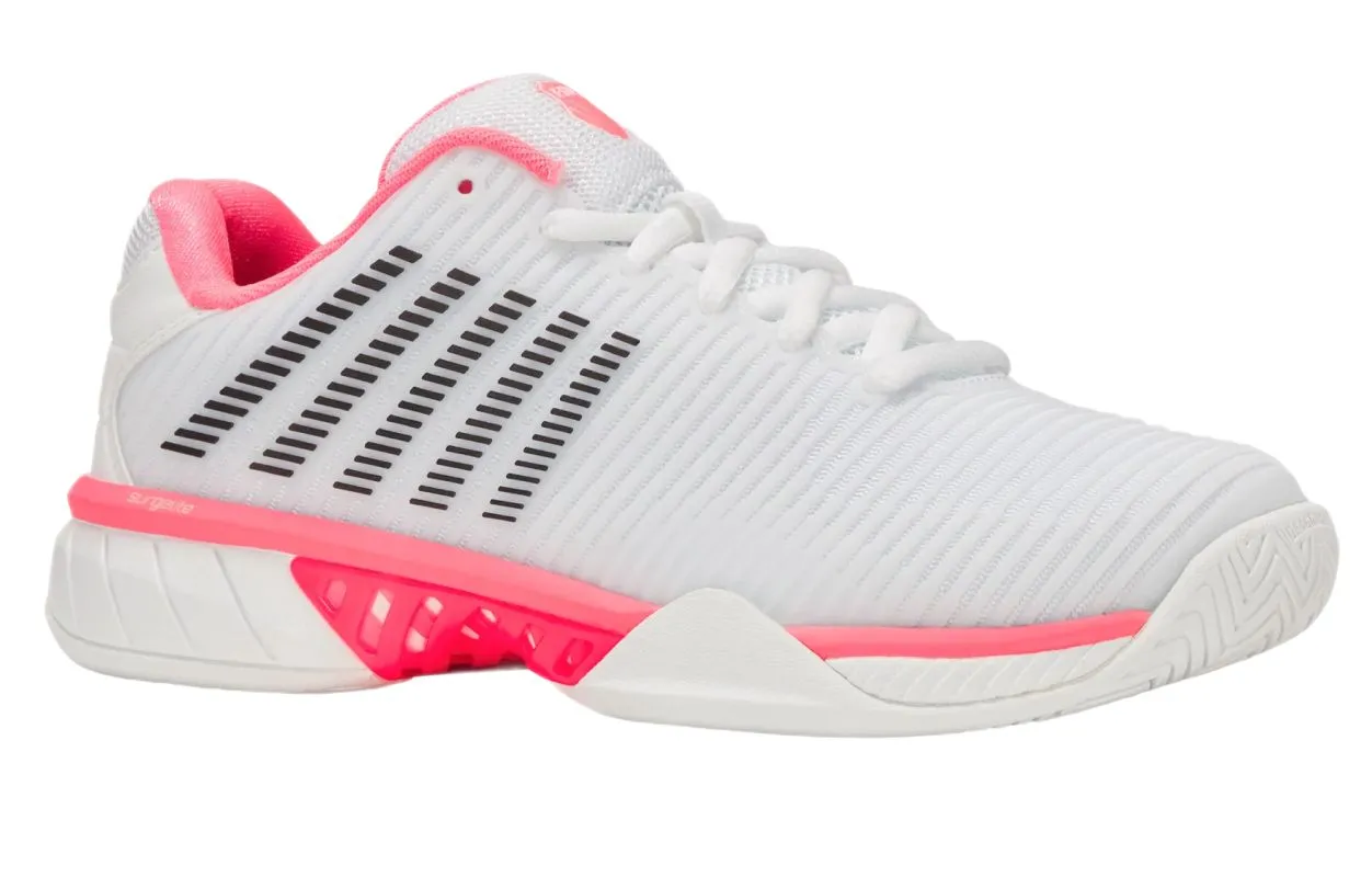 K-Swiss Hypercourt Express 2 - white/neon pastel pink/black 