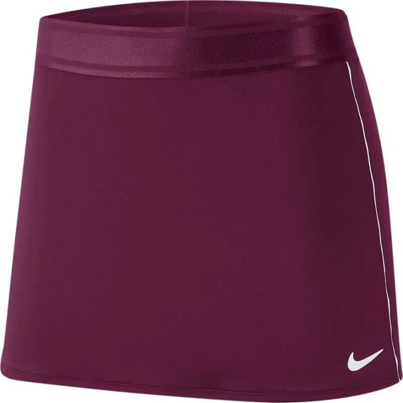 nike-court-dry-skirt-bordeaux-white-white-1 Nike Court Dry Skirt - bordeaux/white/white