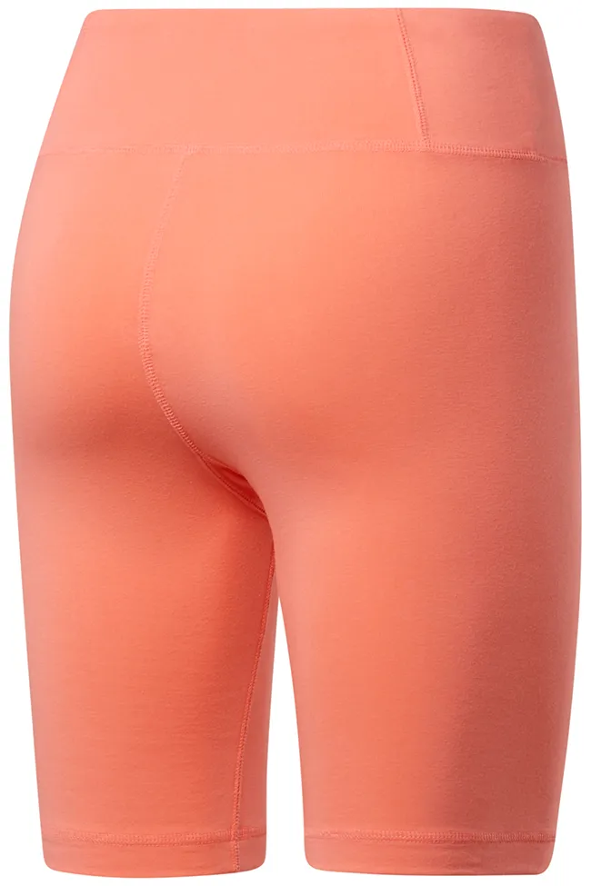 Reebok Womens RI SL Fitted Logo Shorts - twisted coral