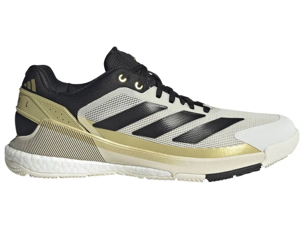 Adidas Crazyquick Boost Padel - white/core black/gold metallic