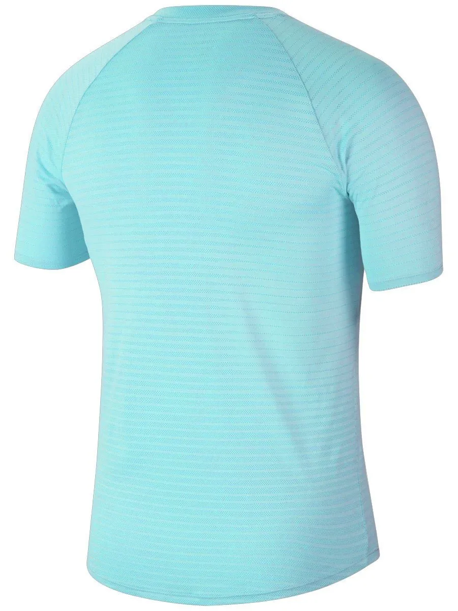 Nike Court Rafa Aeroreact Top SS Slam - polarized blue/laser crimson