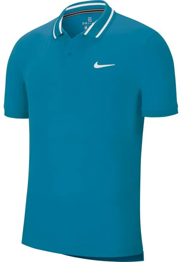 Nike Court Dry Polo Pique - neo turq/white/white Nike Court Dry Polo Pique - neo turq/white/white
