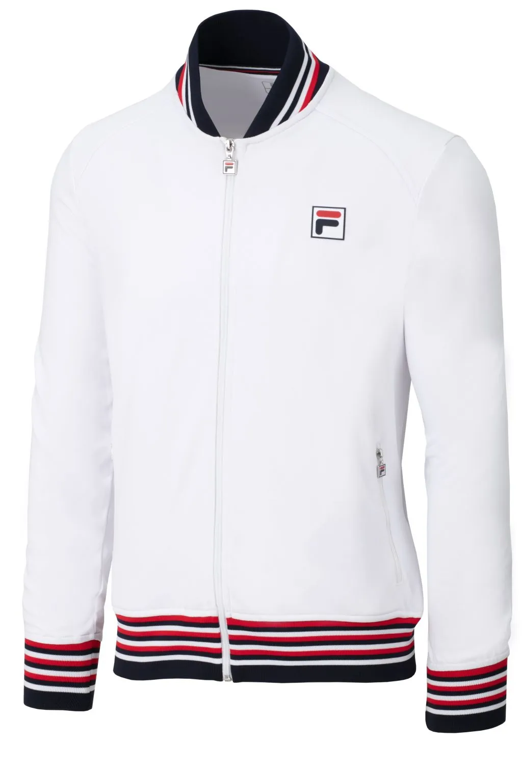 Fila Jacket Bruce - white/navy comb