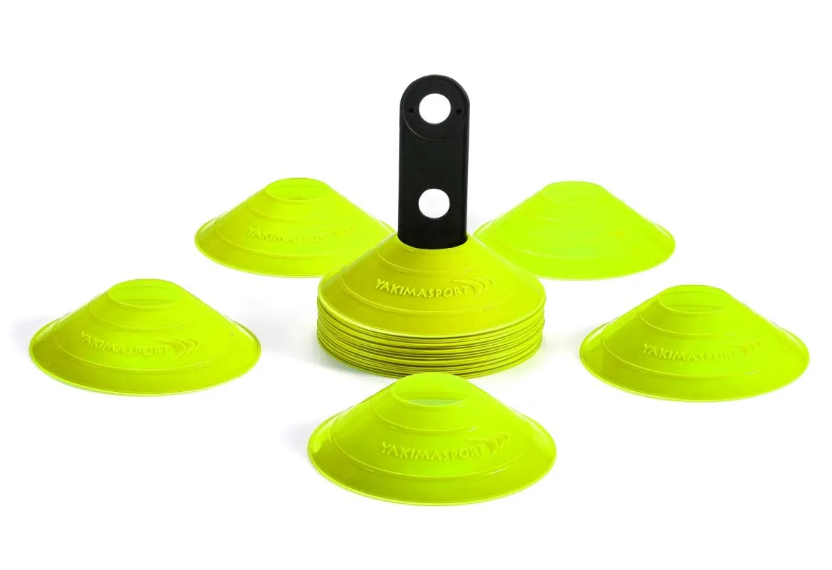 Yakimasport Marker Cones Set 30P With Stand