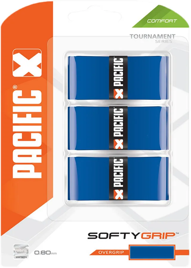 Pacific Softy Grip blue 3P