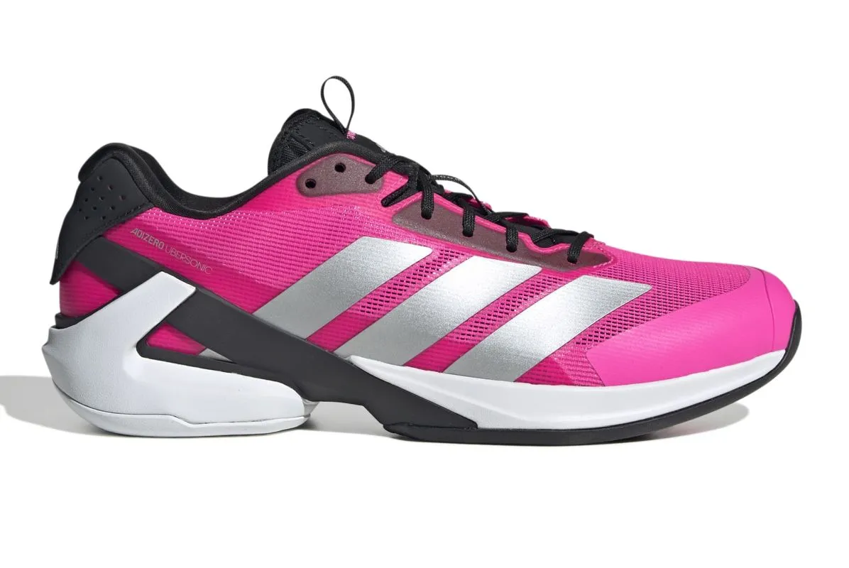 Men’s shoes Adidas Adizero Ubersonic 5 M NM - lucid pink/silver metallic/core black - Pink