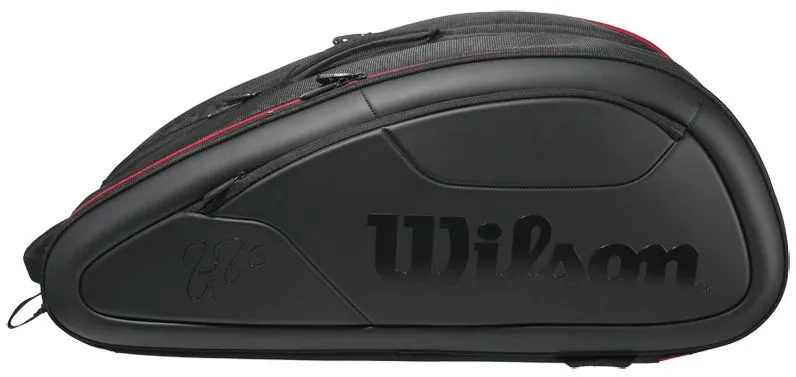 Wilson Federer Super DNA 12 Pk Bag - black