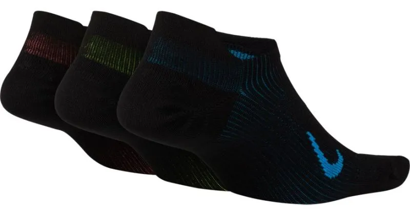 Nike Everyday Plus Lightweight - 3 pary/black/multi-color