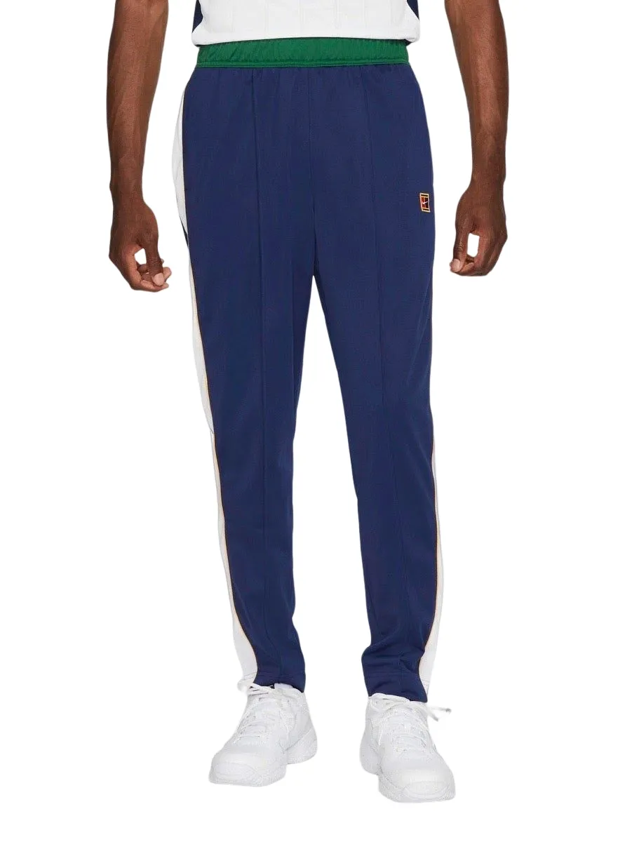 Nike Court Heritage Suit Pant M - binary blue/gorge green/white