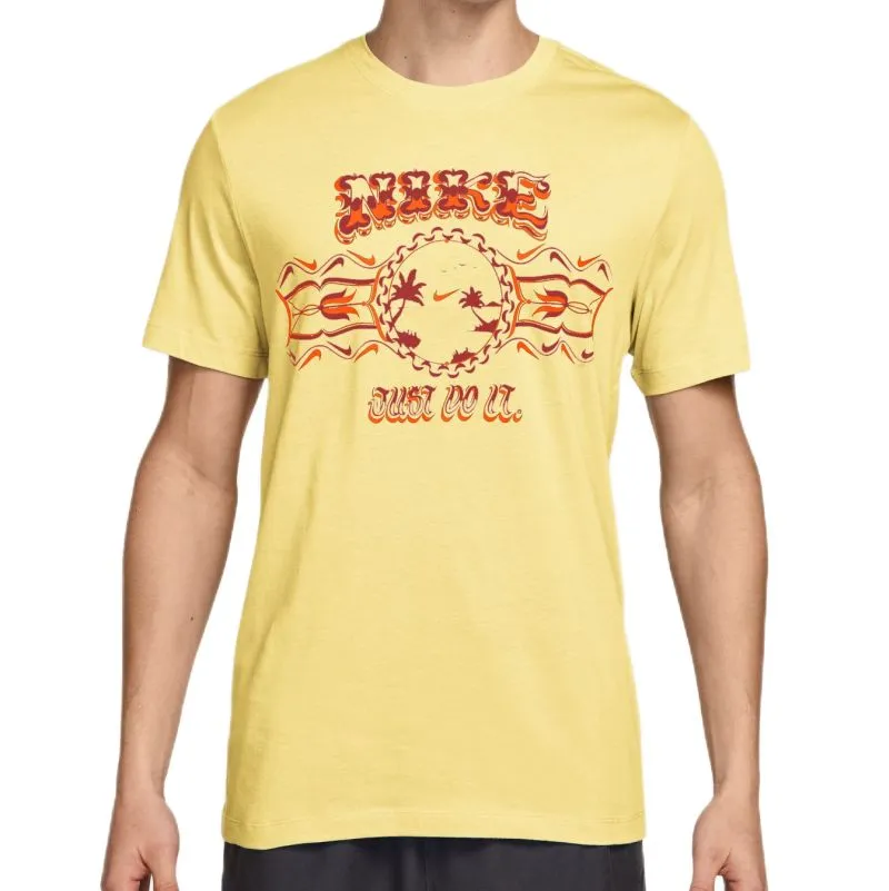 Nike Sportswear Graphic Palm Tree - soft yellow