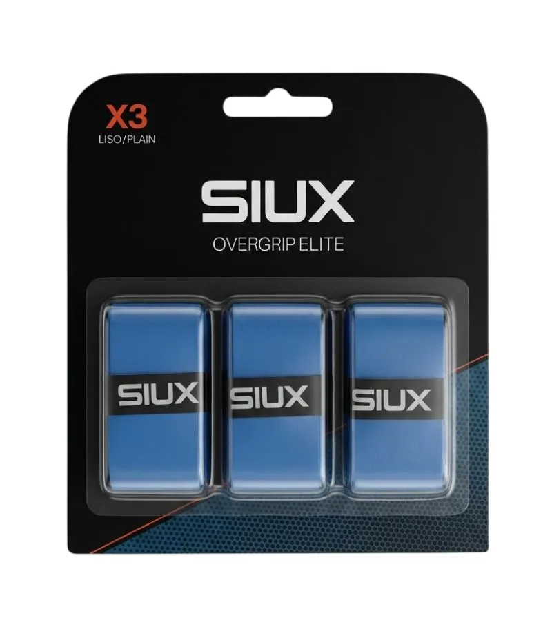 Siux Overgrips Elite 3P - blue Siux Overgrips Elite 3P - blue