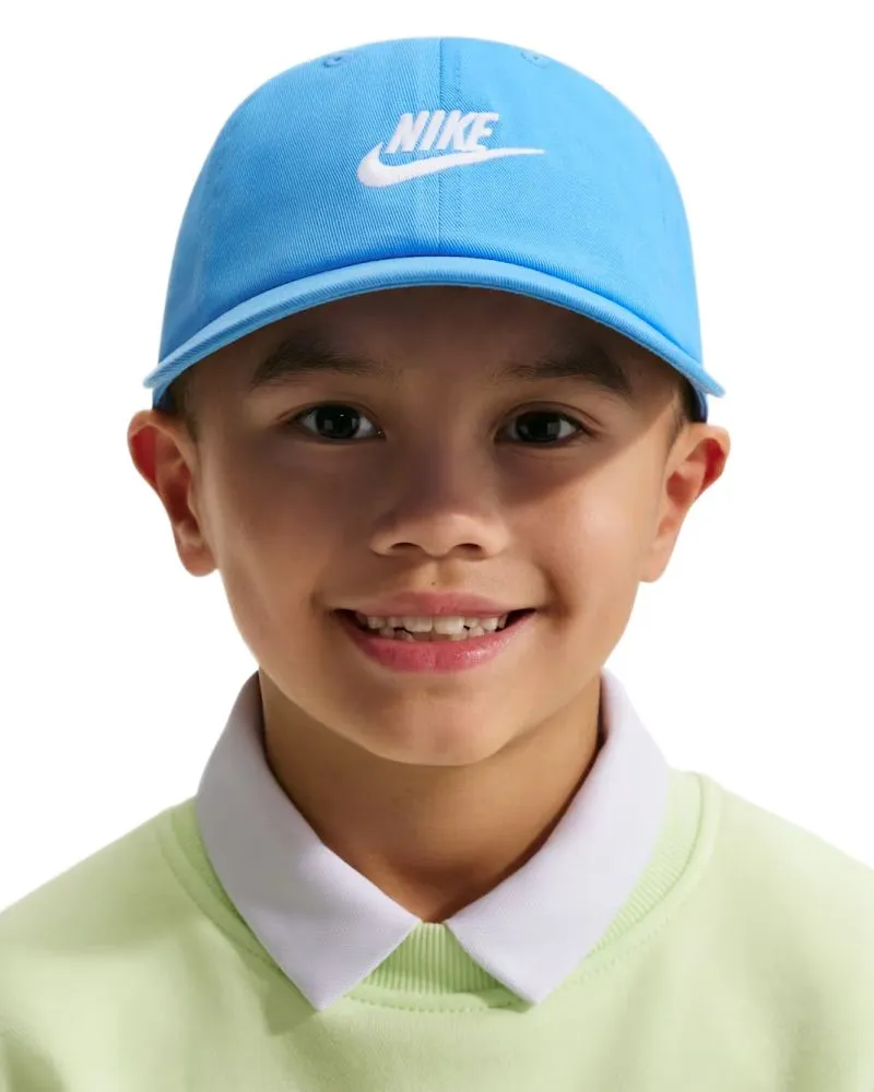 Cap Nike Dri-Fit Club Kids' Futura Wash - university blue/white - Blue