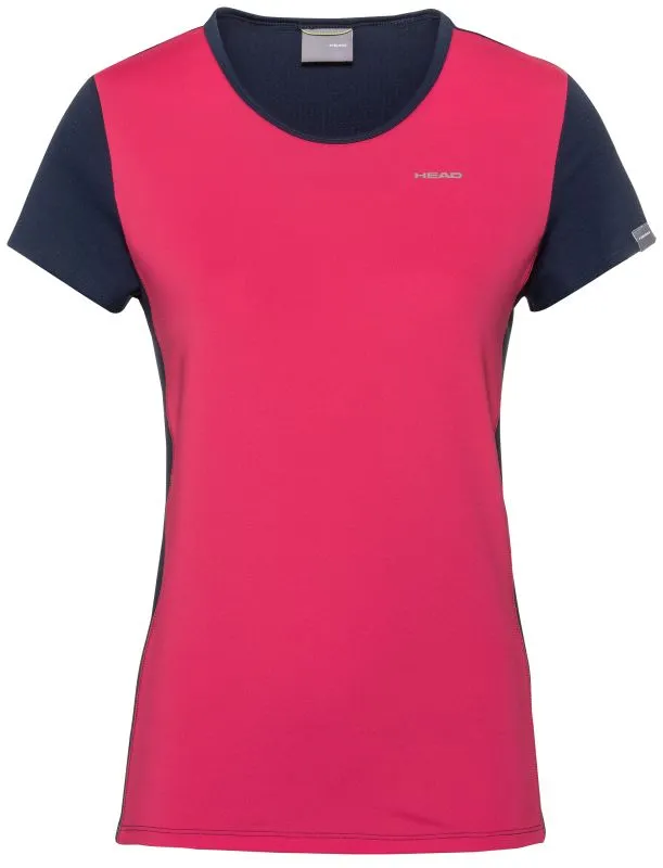 Head Mia T-Shirt W - magenta/dark blue