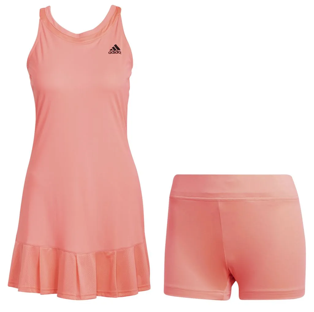 Adidas Club Dress - acid red/black