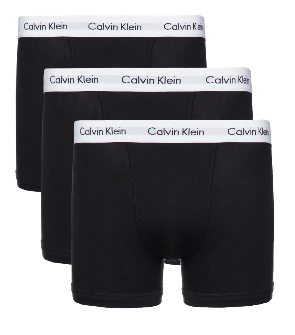 Calvin Klein Modern Cotton Trunk 3P - black/black/black