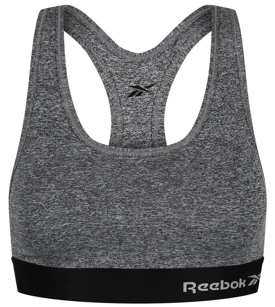 reebok-womens-sports-crop-top-simone-grey-marl-1 Reebok Womens Sports Crop Top SIMONE - grey marl