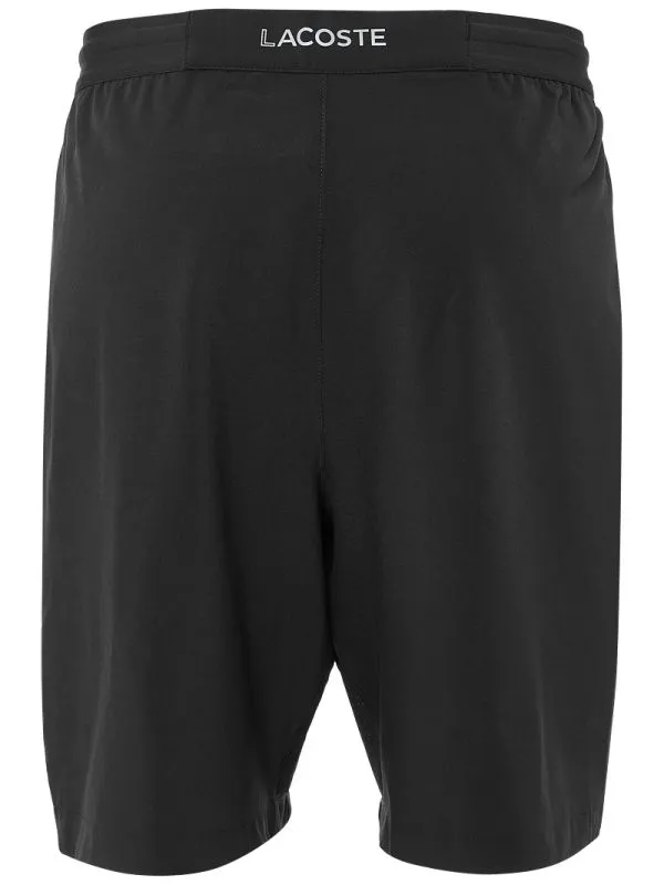 Lacoste Men's Sport Tennis Stretch Shorts - black