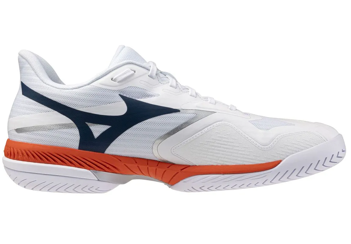 Mizuno Wave Exceed Court AC - white/insignia blue/orange
