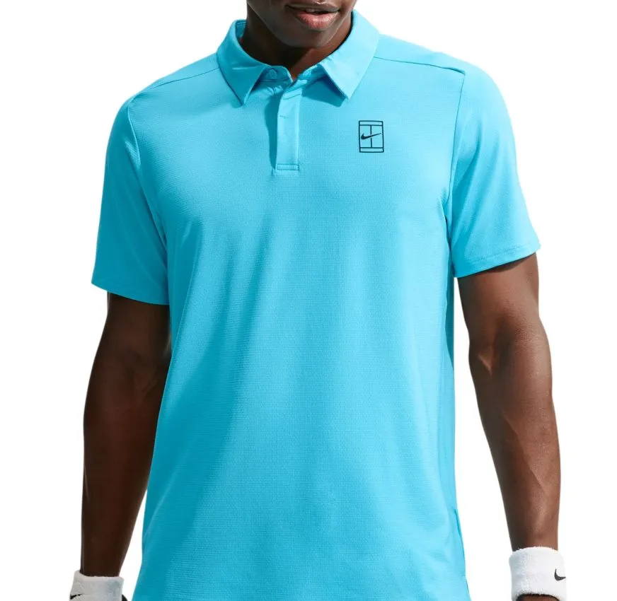 Nike Court Advantage Dri-Fit Tennis - baltic blue/black Nike Court Advantage Dri-Fit Tennis - baltic blue/black