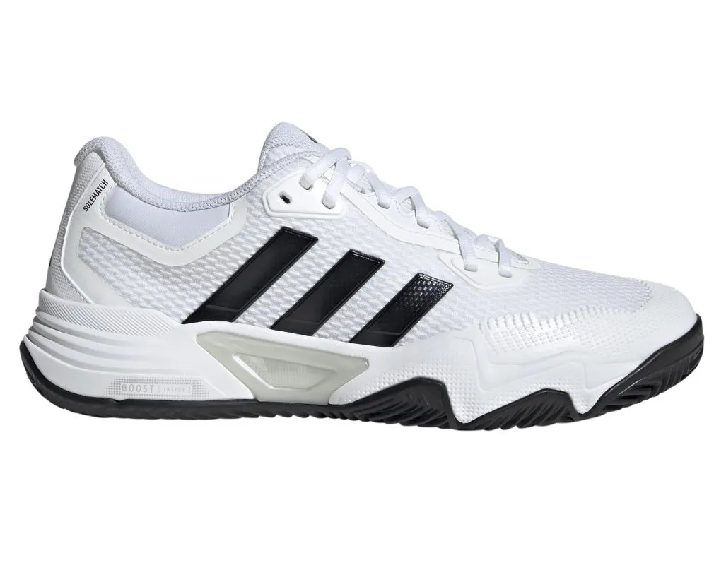 Adidas Solematch Control 2 M Clay - white/core black/silver metallic Adidas Solematch Control 2 M Clay - white/core black/silver metallic