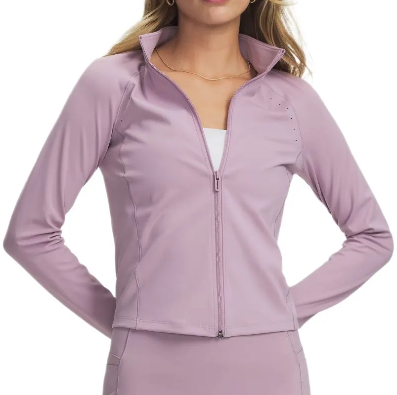 Under Armour Vanish Elite Full Zip - mauve pink/metallic silver