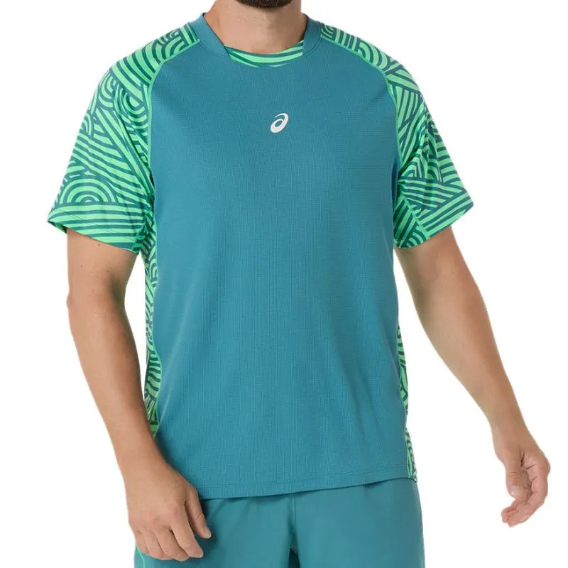 Asics Padel Court All Over - misty pine/vital green Asics Padel Court All Over - misty pine/vital green