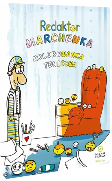 Kolorowanka - Redaktor Marchewka