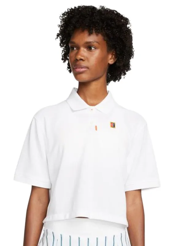 Nike Polo 2.0 Heritage W - white/brilliant orange Nike Polo 2.0 Heritage W - white/brilliant orange