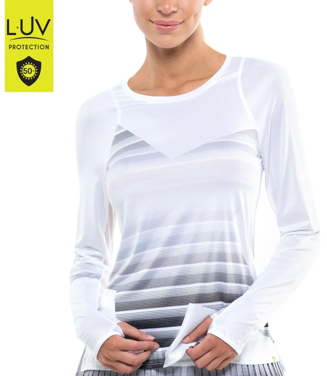 Lucky in Love Luv Prints Star Fall L/S Women Lucky in Love Luv Prints Star Fall L/S Women