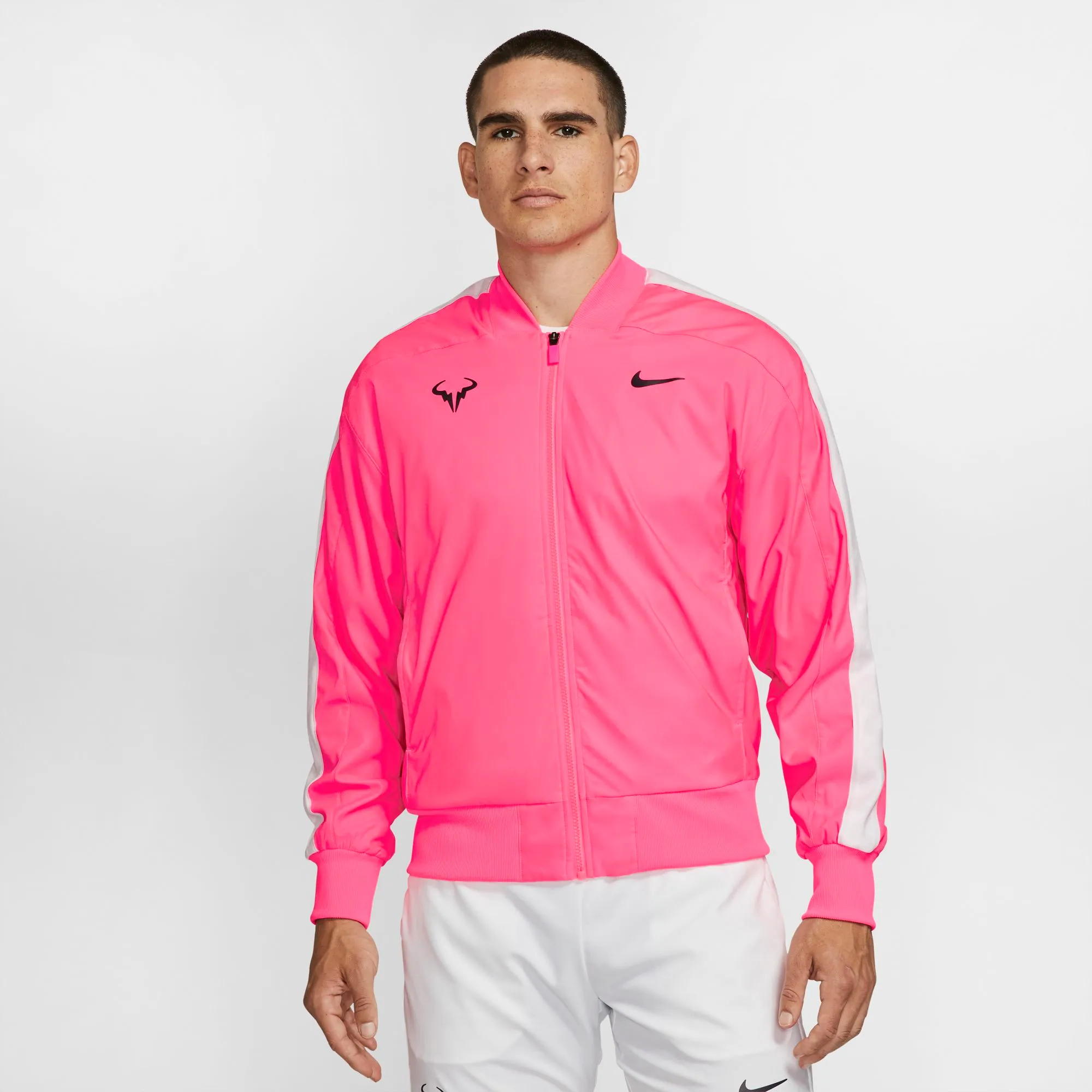 Nike Court Rafa Jacket - digital pink/gridiron