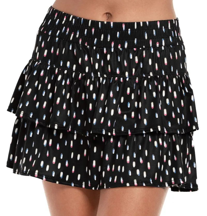 Lucky in Love Neon Lights Let It Glow High Waist - black