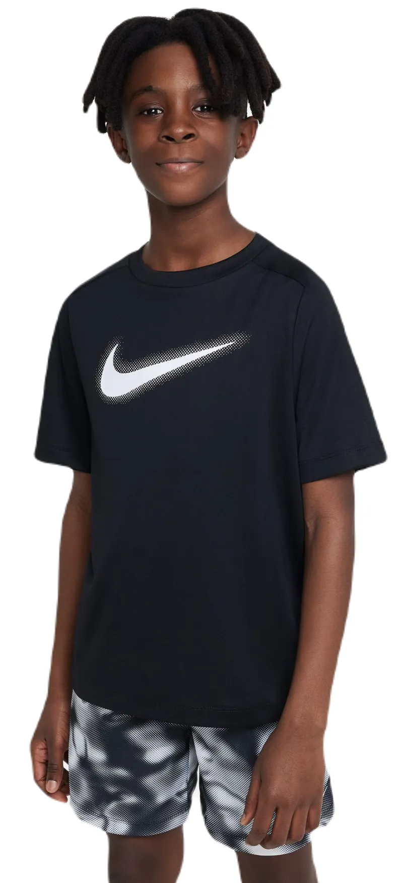 Nike Kids Dri-Fit Multi+ Top - black/white