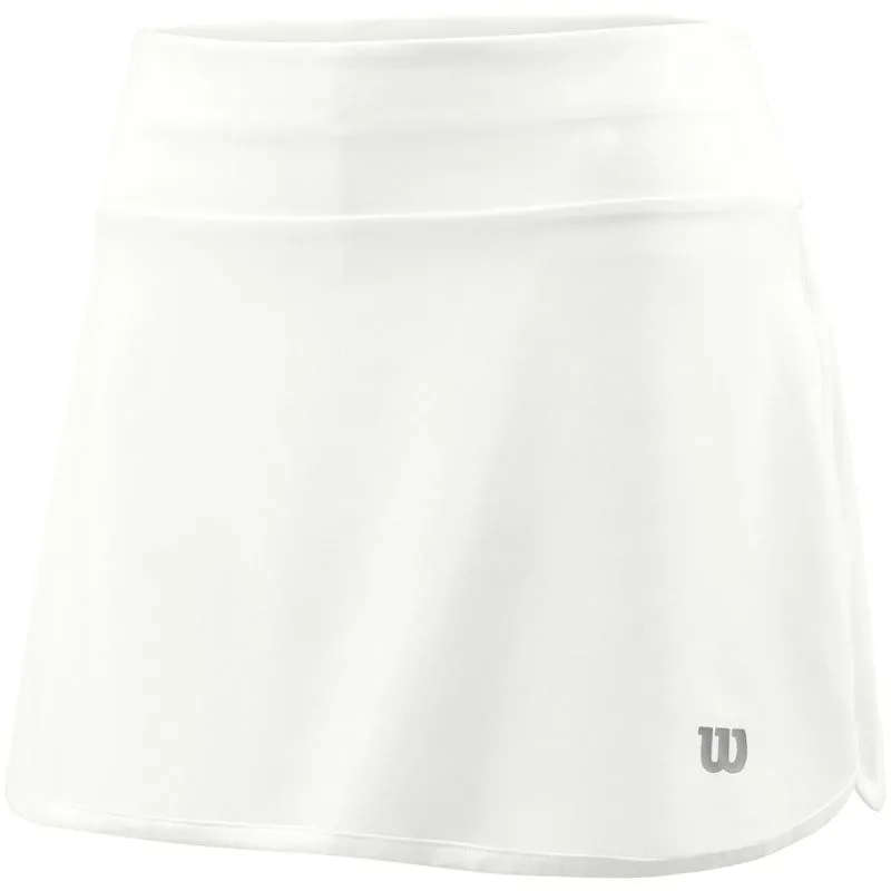Wilson W Training 12.5 Skirt - white