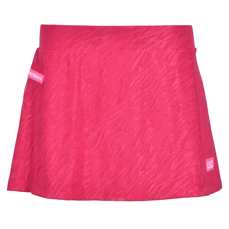 EA7 Woman Jersey Miniskirt - raspberry sor EA7 Woman Jersey Miniskirt - raspberry sor