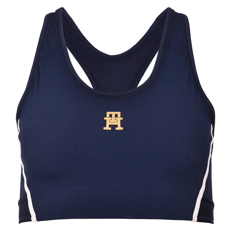 S10S101631-DW5-1 Tommy Hilfiger Imd Mid Int Sculpt Bra - desert sky