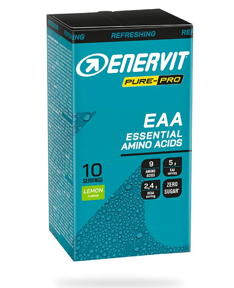 Enervit Pure Pro Essential Amino Acids (10x10g) - lemon Enervit Pure Pro Essential Amino Acids (10x10g) - lemon
