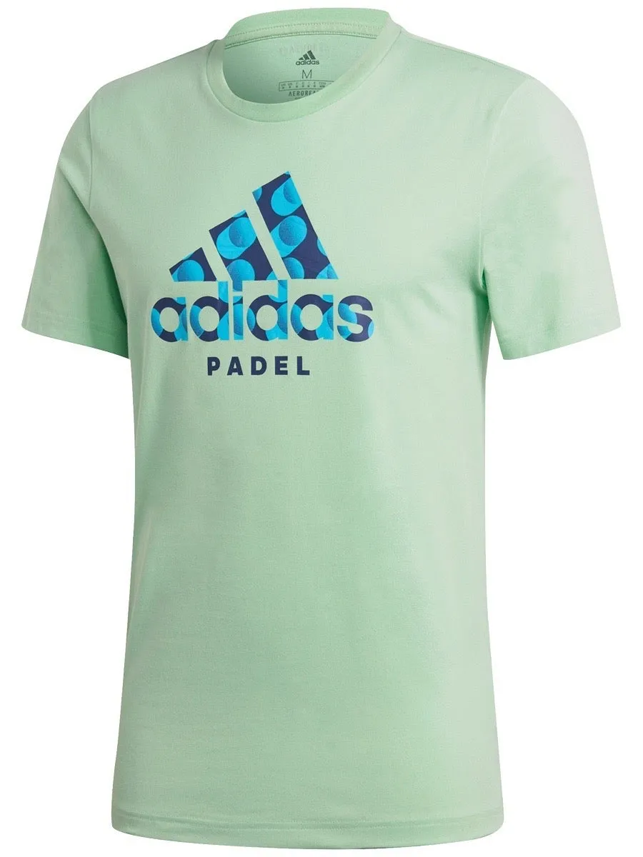Adidas Padel Logo Tee - glory mint