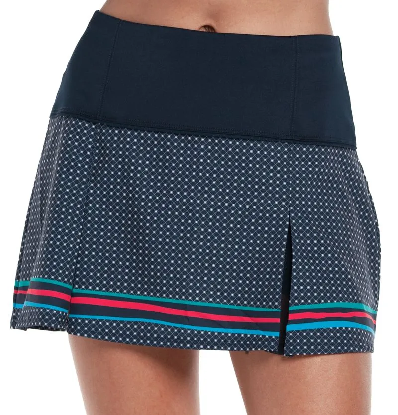 Lucky in Love Keepin It Rio Long Coast Rider Skirt - midnight