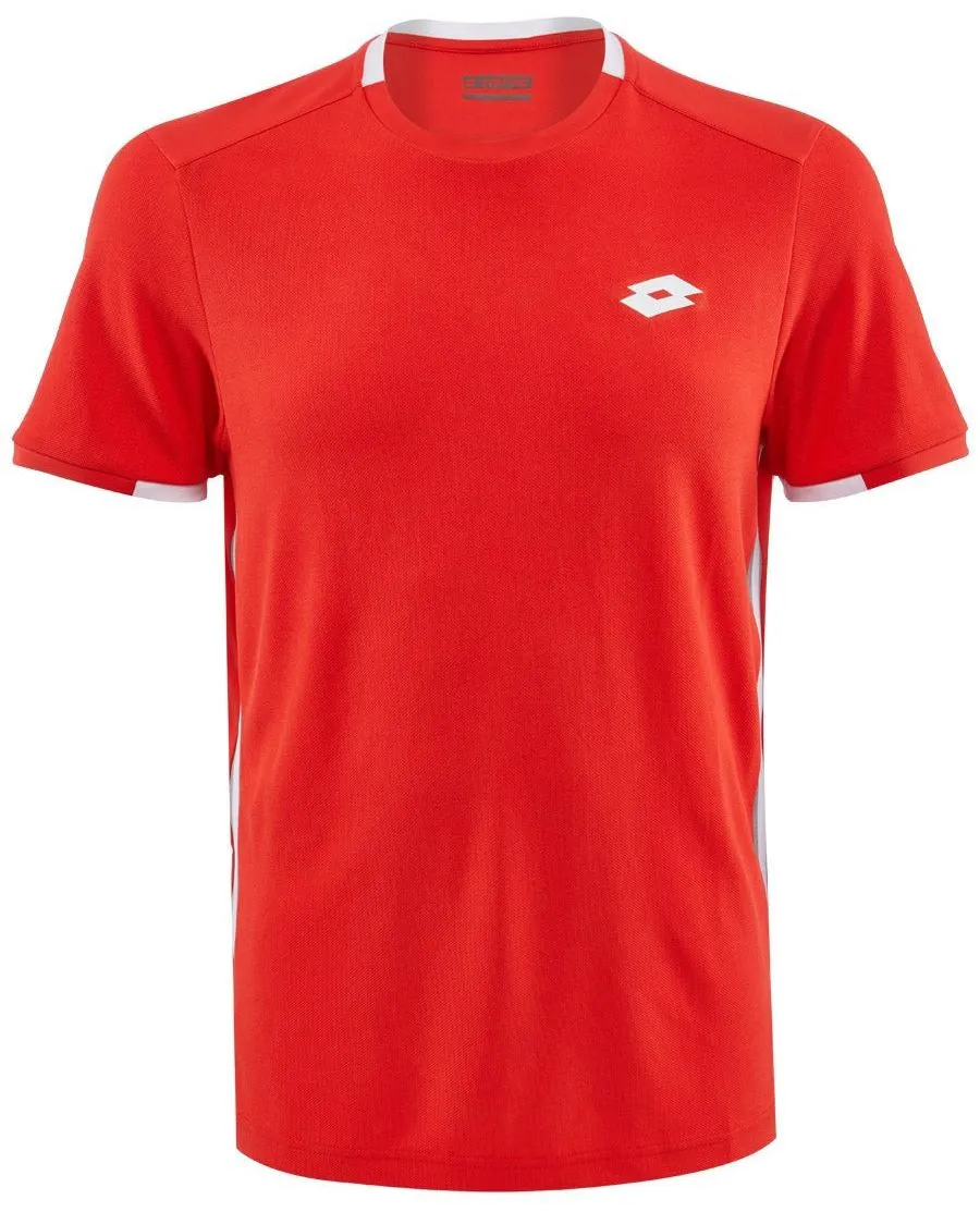 lotto-squadra-tee-red-poppy-1 Lotto Squadra Tee - red poppy
