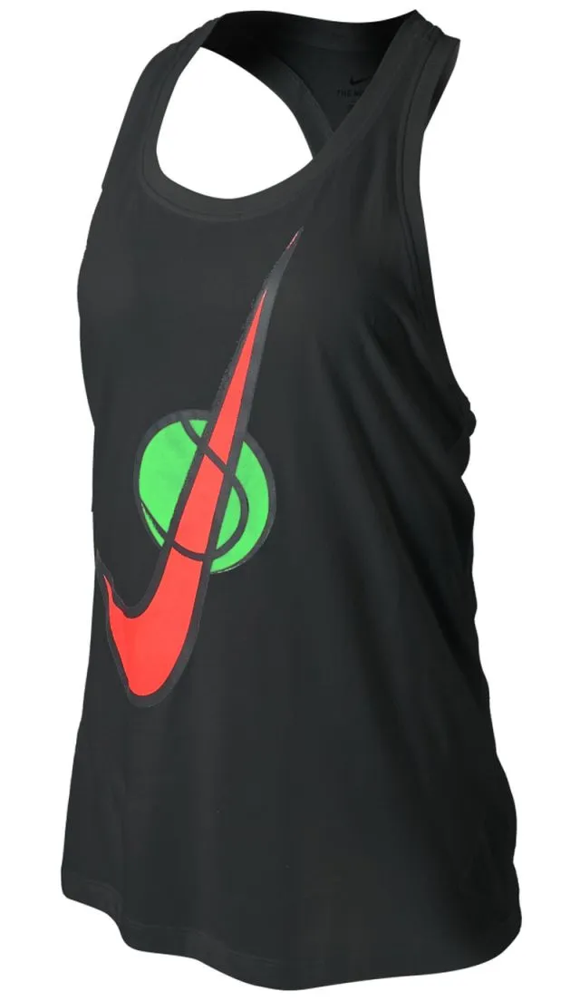 Nike Court Swoosh Tennis Tank W - black Nike Court Swoosh Tennis Tank W - black