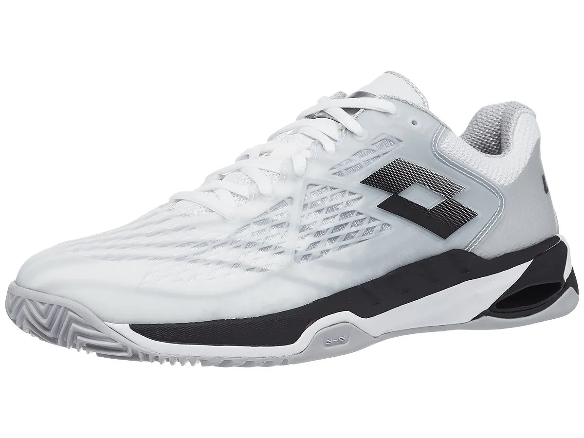 lotto-mirage-100-clay-all-white-all-black-3 Lotto Mirage 100 Clay - all white/all black