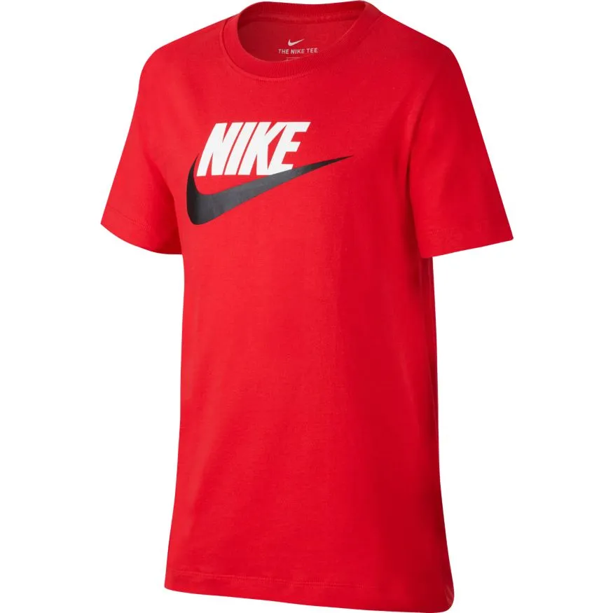 Nike Swoosh Tee Futura Icon TD - university red/black