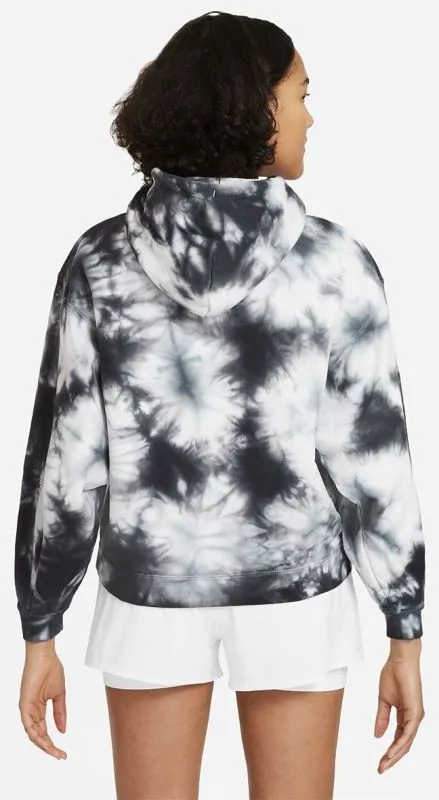 Nike Court Heritage Hoodie Dye W - white/black