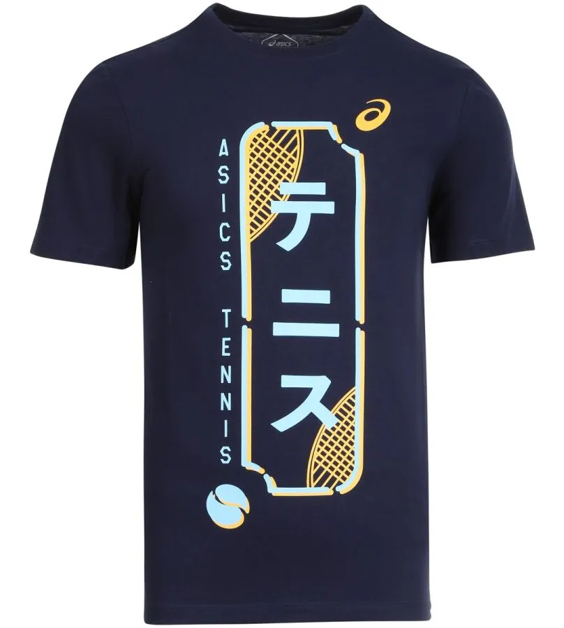 asics-tennis-m-tee-peacoat-1 Asics Tennis M Tee - peacoat