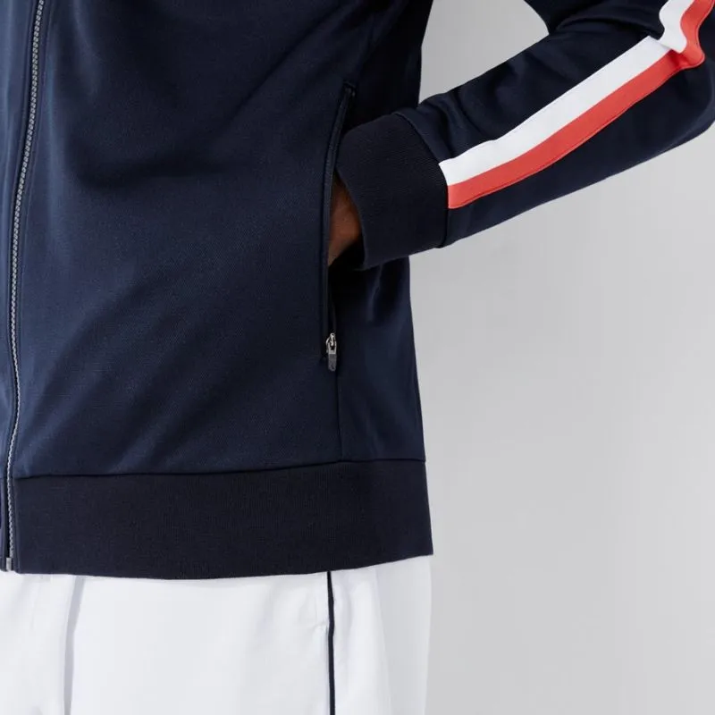 Lacoste Hooded Jacket Roland Garros M - navy blue/white
