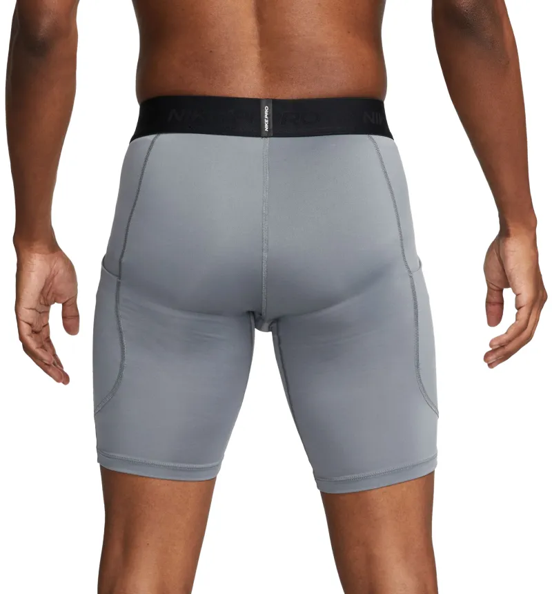 Nike Pro Dri-Fit Fitness Long Shorts - smoke grey/black